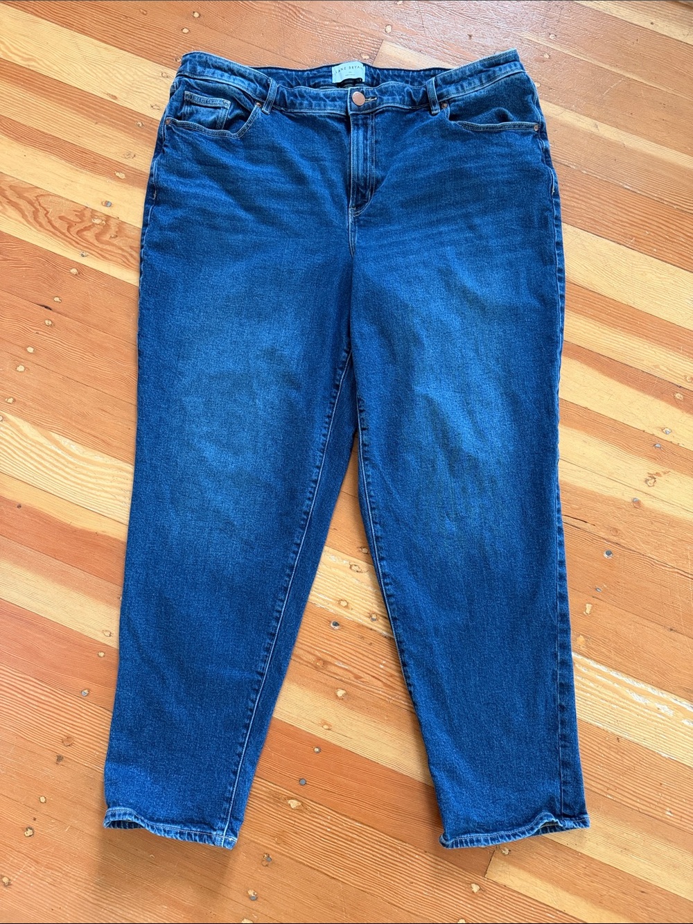 Lane Bryant Mid Rise Boyfriend Jeans 20 Long